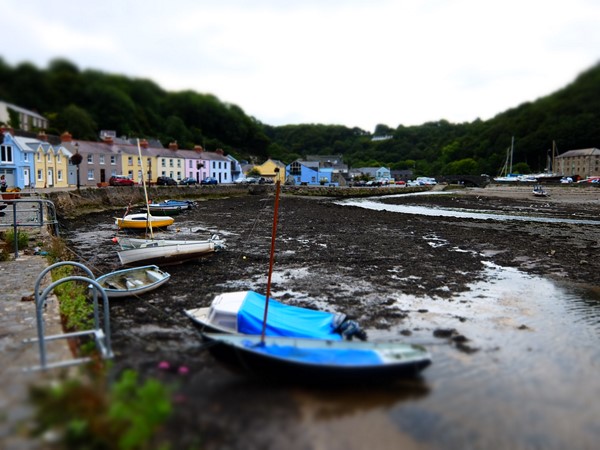 Lower Fishguard pays de galles randonnée pédestre Grande Bretagne